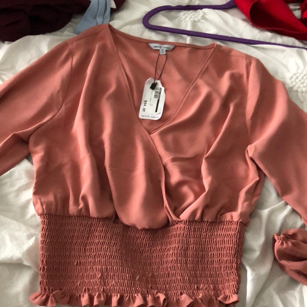 Naked zebra blouse
